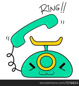 telephone ringing cartoon