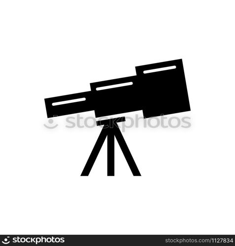 Telescope icon design trendy