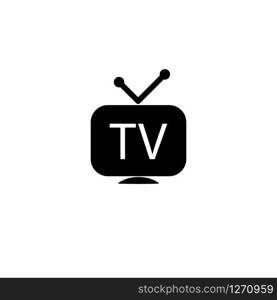 Television icon design vector template