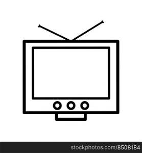 television icon vector template