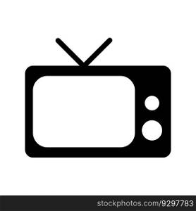 television icon vector template illustration logo design