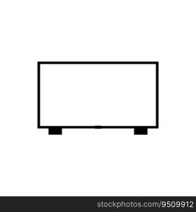 television icon vector template illustration logo design