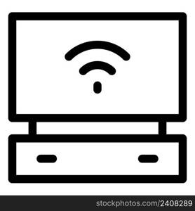 Television with wifi enabled streaming