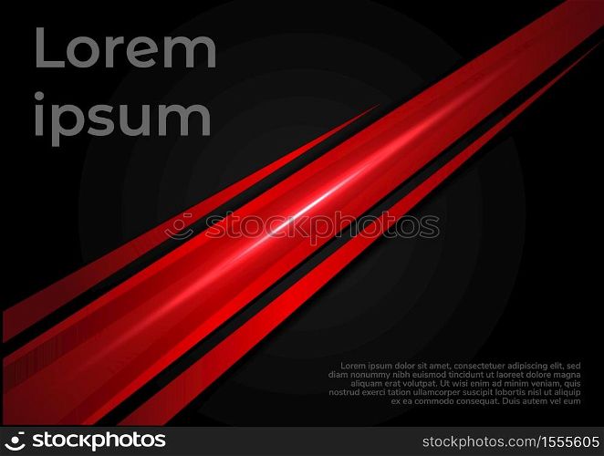 Template corporate concept red contrast background with light effect. You can use for ad, poster, template, business presentation. Vector illustration