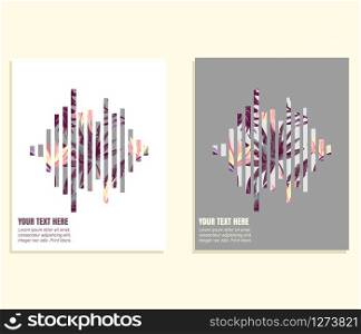 Template design Layout ,Brochure , Flyer , Geometric , vector, Abstract Modern Backgrounds. Template design Brochure Abstract Background