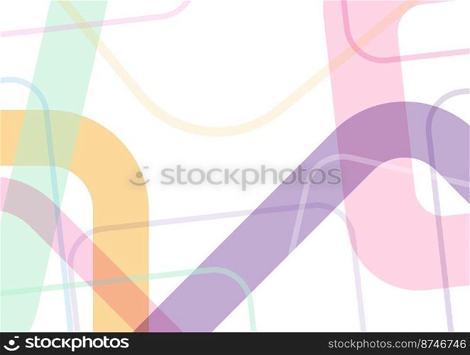Template for creative design of covers, posters. A set of designs for social media marketing, advertising and branding. Minimalist style with intersecting colored lines