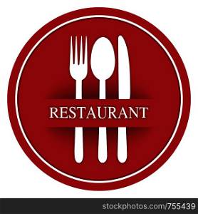 Template for design and decoration of restaurant menu, catering or gastro service, flat design