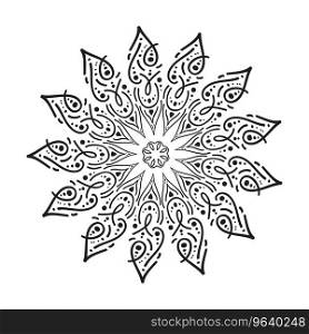 Template for design ornament Royalty Free Vector Image