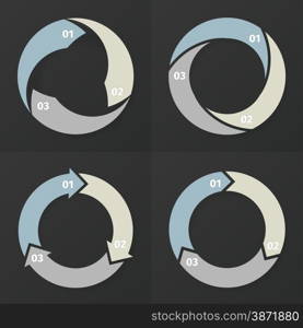 Template for diagram, graph, presentation and chart.