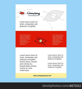 Template layout for Not seen comany profile ,annual report, presentations, leaflet, Brochure Vector Background