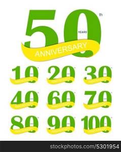 Template Logo 30th Anniversary Vector Illustration EPS10. Template Logo 30th Anniversary Vector Illustration