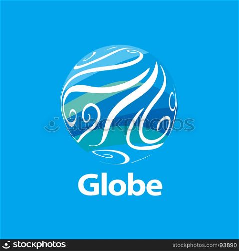 template logo design globe. template logo design globe. Vector illustration icon