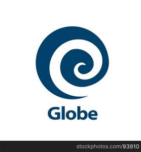 template logo design globe. template logo design globe. Vector illustration icon