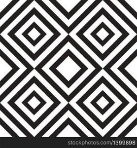 Template seamless geometric abstract pattern. Can be used on packaging paper, fabric, walpapers, textile. Black and white vector illustration. Template seamless geometric abstract pattern.