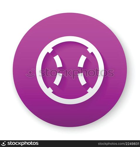 tennis ball circle 3d icon