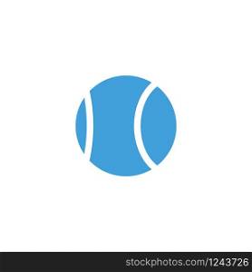 Tennis ball icon design vector template