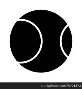 tennis ball icon illustration design