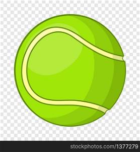 Tennis ball icon in cartoon style isolated on background for any web design . Tennis ball icon, cartoon style