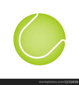 Tennis ball icon vector design template