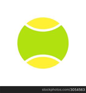 Tennis Ball icon vector design template on white background
