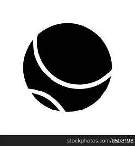tennis ball icon vector template