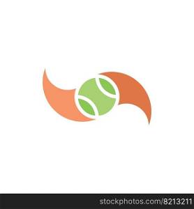 tennis ball logo icon design element
