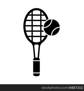 Tennis icon vector illustration template design