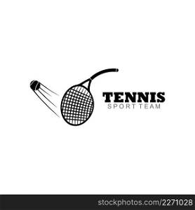 Tennis Logo Template Vector
