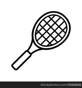 tennis racket icon vector design template