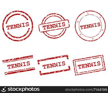 Tennis stamps