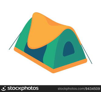 Tent camping icon. Marquee tents for living in the forest Family vacation activities