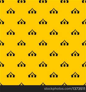 Tent, camping symbol pattern seamless vector repeat geometric yellow for any design. Tent, camping symbol pattern vector