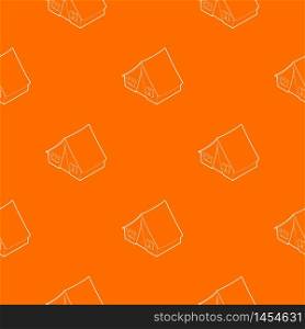 Tent pattern vector orange for any web design best. Tent pattern vector orange