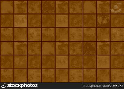 Terracotta floor tiles. seamless abstract geometric texture
