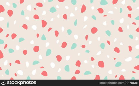 Terrazzo background grey red blue abstract simple vector illustration