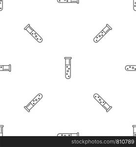 Test tube pattern seamless vector repeat geometric for any web design. Test tube pattern seamless vector