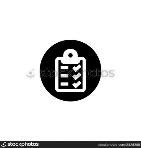 testing icon vector design templates white on background