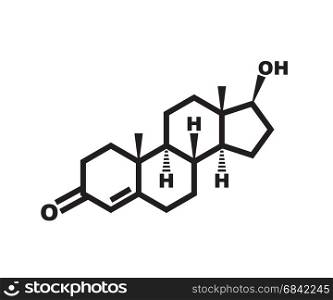 testosterone - chemical structure