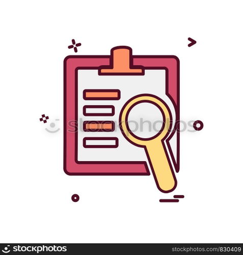 Text icon design vector