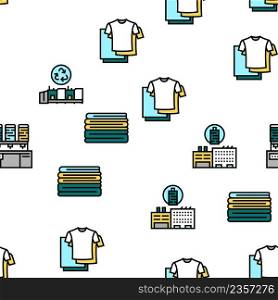 Textile Production Collection Icons Set Vector. Silk Thread And Clothing Textile Production, Sewing Machine And Factory Industrial Equipment Black Contour Illustrations. Textile Production Collection Icons Set Vector