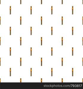 Textile zip pattern seamless vector repeat for any web design. Textile zip pattern seamless vector
