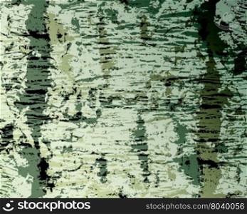 Texture and pattern of wood on green background