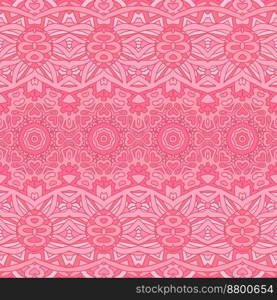 Texture arabesque ornate seamless pattern, decorative vector wallpaper. Damask orient ornament. Classic vintage pink and white background.. Texture seamless pattern arabesque ornaments damask doodle. Vintage pink background.
