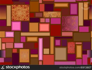 Texture of fabric. abstract checked seamless background