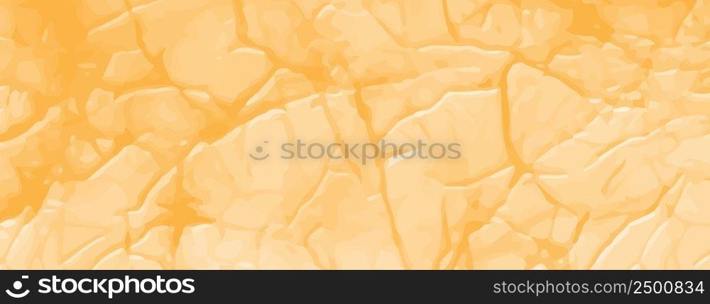 texture of the orange skin, the effect of crumpled paper, the structure of granite, stone with cracks. Vector for texture, textiles, backgrounds, banners and creative design