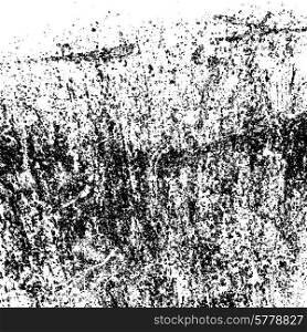Texture white wall with black stains. Vector illustration.