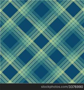 Textured tartan plaid, vector pattern