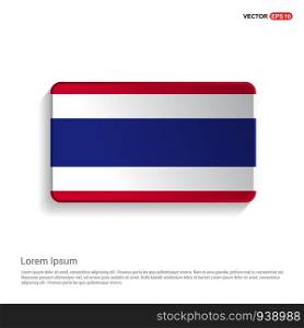 Thailand flag design vector