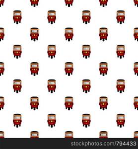 Thailand taxi pattern seamless vector repeat for any web design. Thailand taxi pattern seamless vector