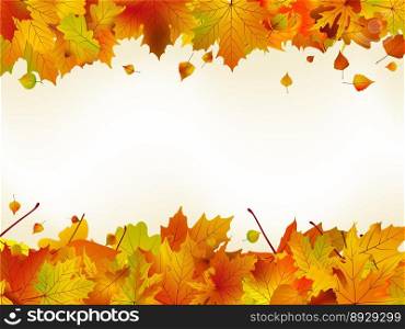 Thanksgiving day card template vector image